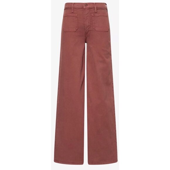 MOTHER Patch Pocket Undercover Sneak Jeans Friar Brown | Size 27 New with Tags - Picture 1 of 16